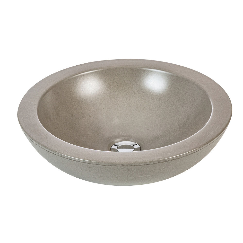 Lavandino da appoggio 'BetonSpot Basin' in cemento e resine cm 41