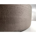 Lavandino da appoggio 'Index Rough' in argilla cm 42x16h by Cipi