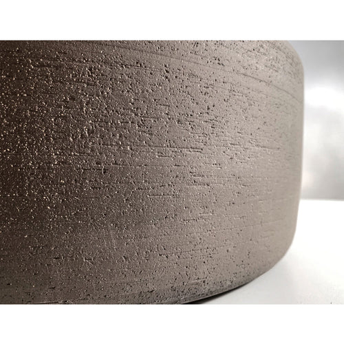 Lavandino da appoggio 'Index Rough' in argilla cm 42x16h by Cipi