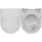 Sedile wc bianco per Hatria vaso Daytime larghezza 35