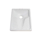 Vaso alla turca Smavit in acciaio porcellanato 55x65x15 cm