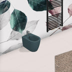 Bidet da bagno filoparete Rimless Bathcore serie Infinity 53x36