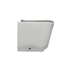 Wc filomuro senza brida 54x35 cm collezione Tribeca Kerasan con sedile soft close