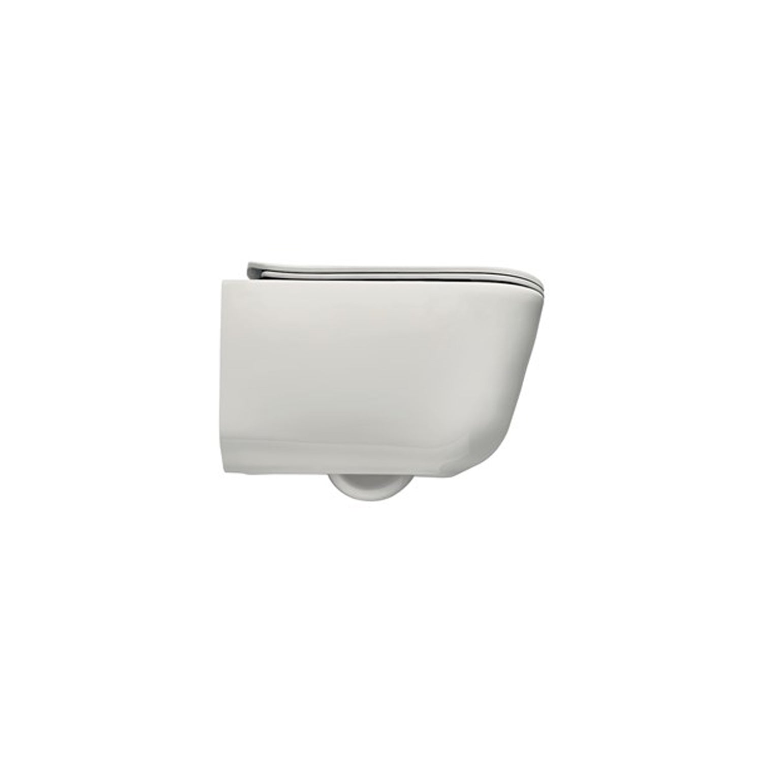 Wc sospeso senza brida 54x35 cm collezione Tribeca Kerasan con sedile soft close