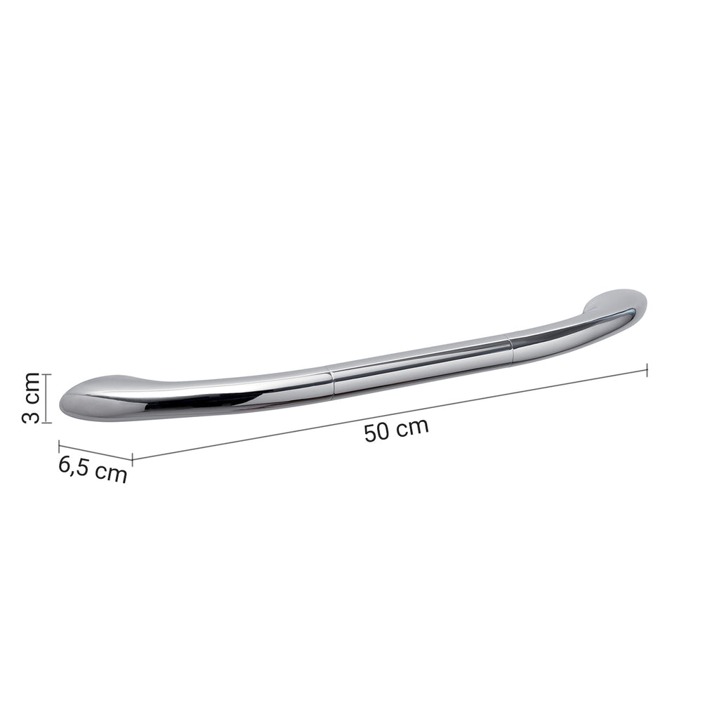 Maniglione-portasciugamani Gedy Collezione Maldive per anziani e disabili Misure 50x6