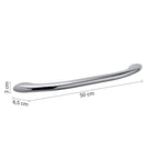 Maniglione-portasciugamani Gedy Collezione Maldive per anziani e disabili Misure 50x6