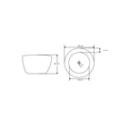 Lavandino da appoggio 'Sarong Basin' Ã˜ 35x18h cm by Cipi - radice di Teak