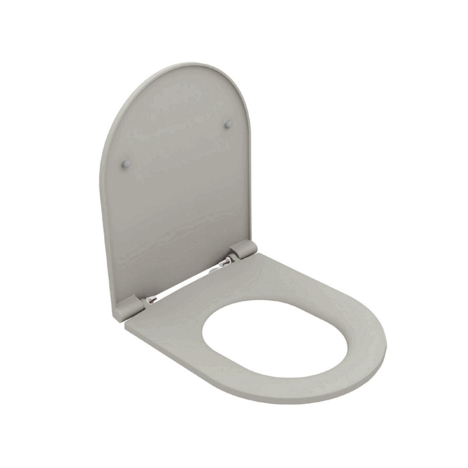 Copriwater Soft Close per vaso Filomuro BathCore serie Infinity color Avorio Opaco