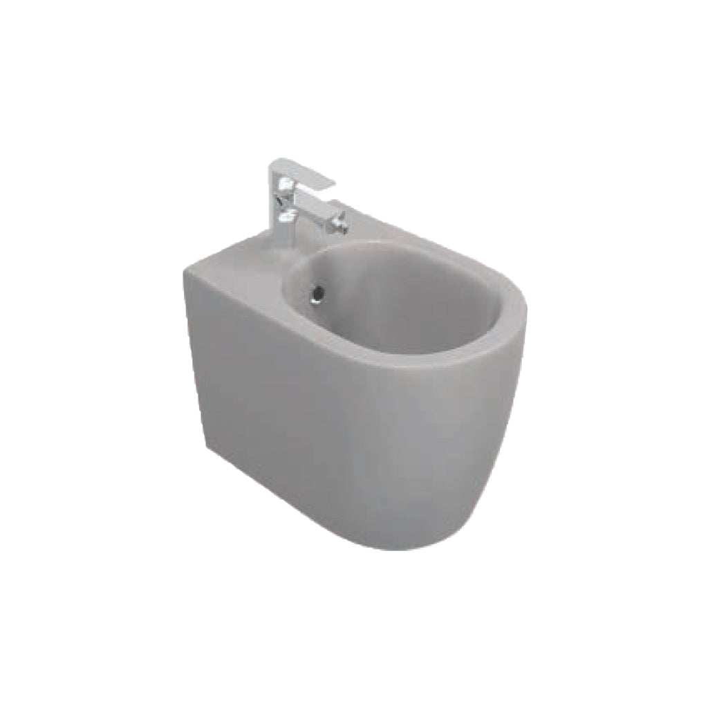 Sanitari Filomuro Rimless con copriwater Soft Close BathCore serie Infinity 53x36