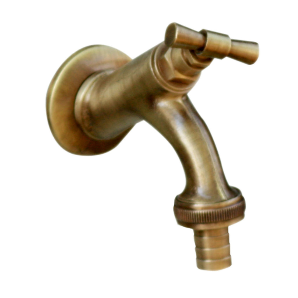 Rubinetto da esterno in ottone brunito attacco 1/2"