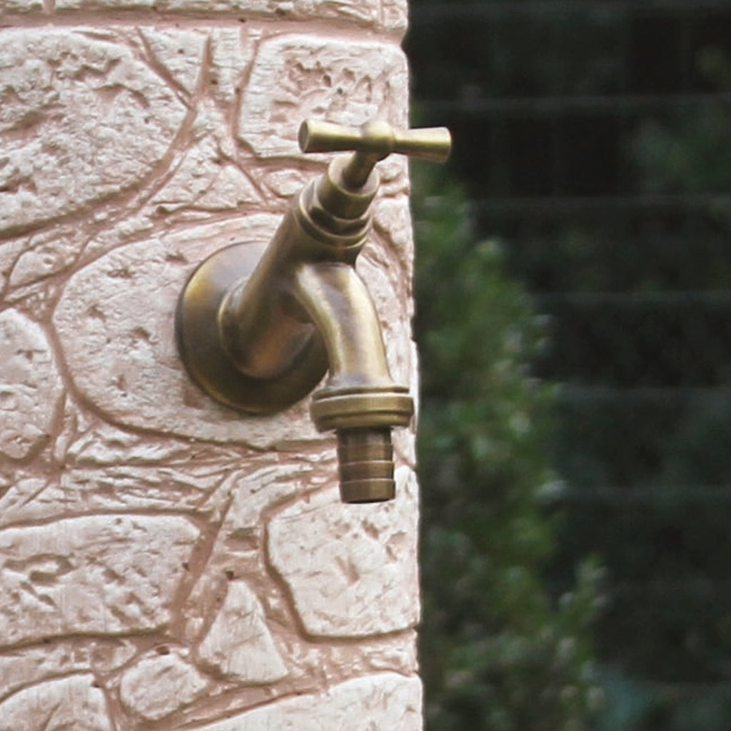 Rubinetto da esterno in ottone brunito attacco 1/2"