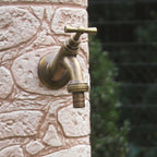 Rubinetto da esterno in ottone brunito attacco 1/2"