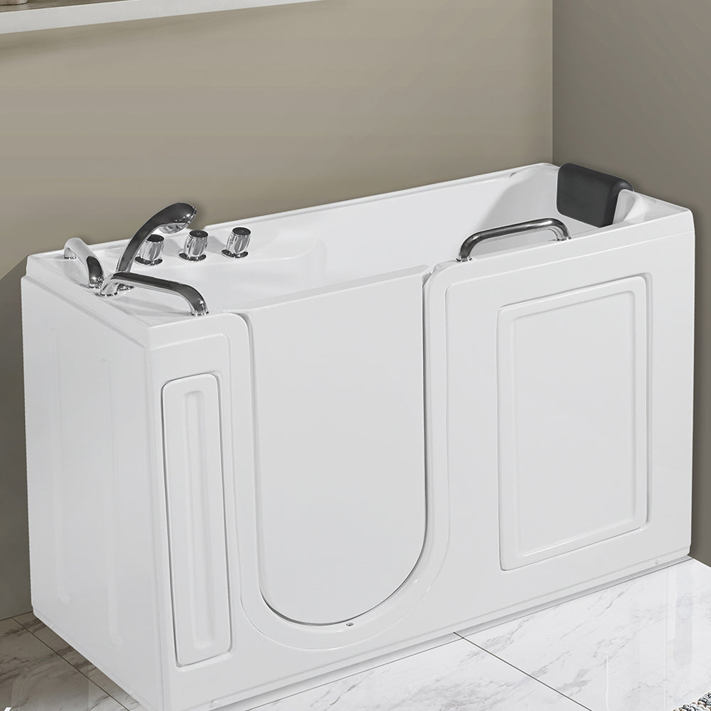 Vasca per anziani modello Lotus 1334x673x1016 mm con pannello esterno a sinistra