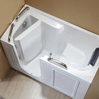 Vasca per anziani modello Lotus 1334x673x1016 mm con pannello esterno a destra