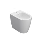 Sanitari filomuro rimless 53 cm Ceramica Globo Mode Wc scarico Multi