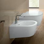 Sanitari sospesi 48x35 cm serie Fusion Compact di Hatria con sedile soft-close