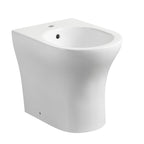 Coppia di sanitari filomuro Bathcore  collezione Sara di Linpha Sanitary cm 36x49