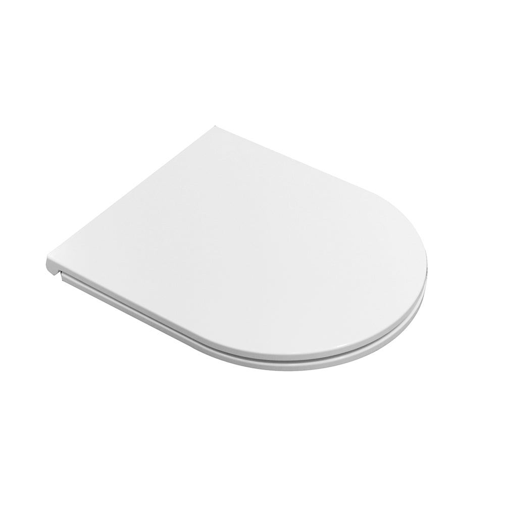 Coppia di sanitari filomuro Bathcore  collezione Sara di Linpha Sanitary cm 36x49