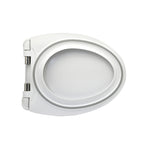 Coppia di sanitari filomuro collezione Cloud di Rak Ceramics cm 56 con copriwater Bianco Opaco