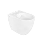 Sanitari filomuro collezione Greta Linpha Sanitary cm 36x53 senza brida con copriwater soft close