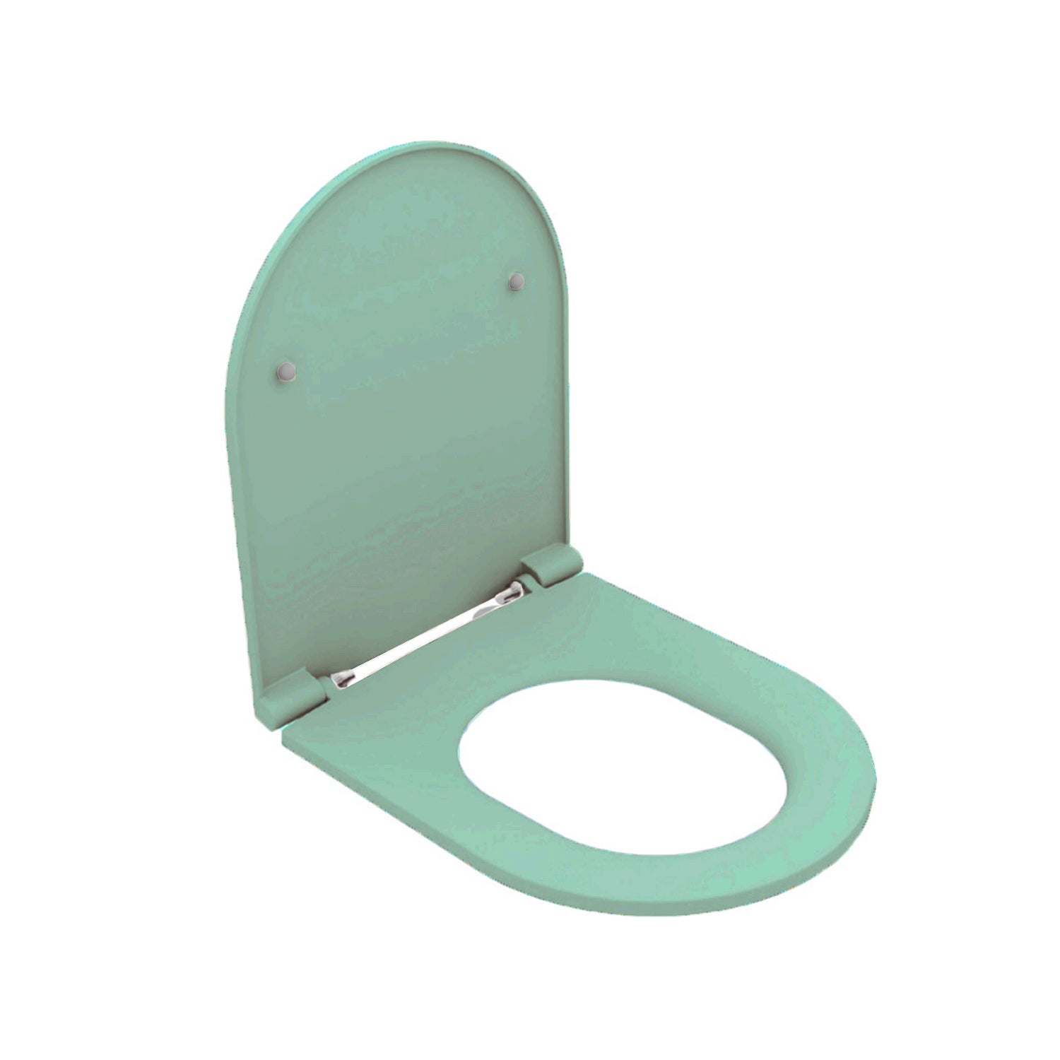 Sanitari Filomuro Rimless con copriwater Soft Close BathCore serie Infinity 53x36