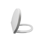 Coppia sanitari filomuro Bathcore con sedile in termoindurente modello 'Isla' cm 48