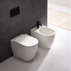 Coppia sanitari filomuro Ceramica Dolomite modello Mayka 55