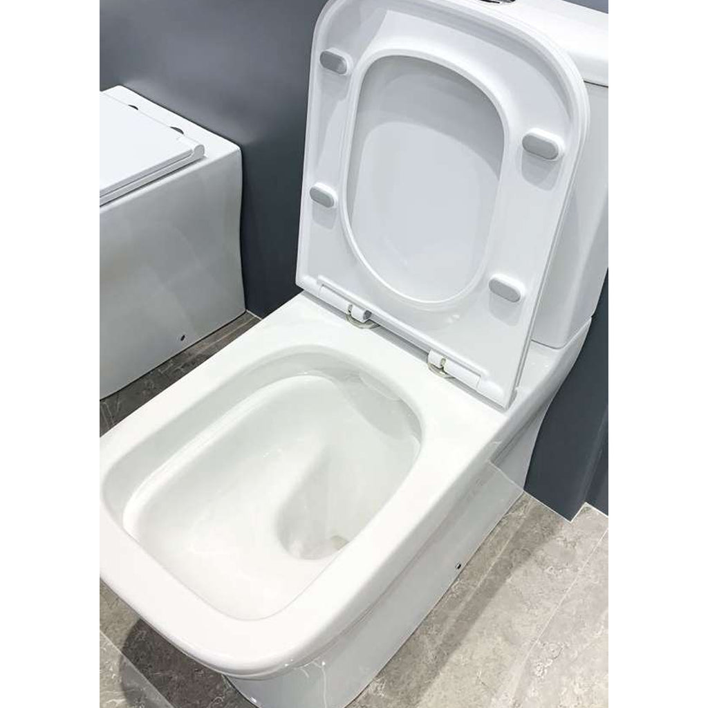 Vaso Monoblocco installazione filomuro 50x36 cm modello Seven Ceramica Althea - sedile softclose