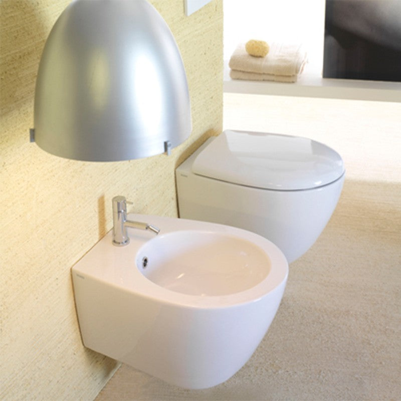 Sanitari Sospesi Ceramica Globo Bowl+ 50 WC + BIDET + SEDILE SOFT CLOSE
