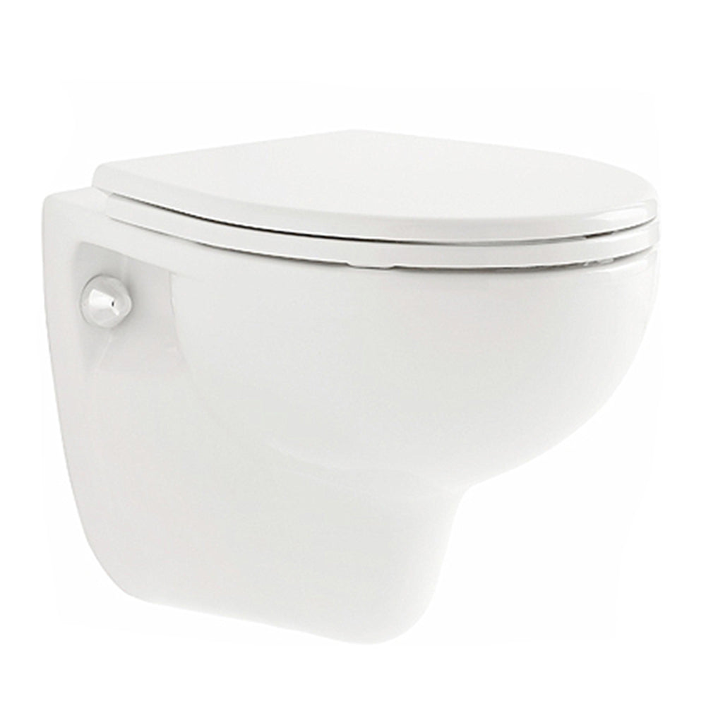 Sanitari sospesi wc+bidet +sedile normal close Geberit 'ColibrÃ¬ 2' cm 53