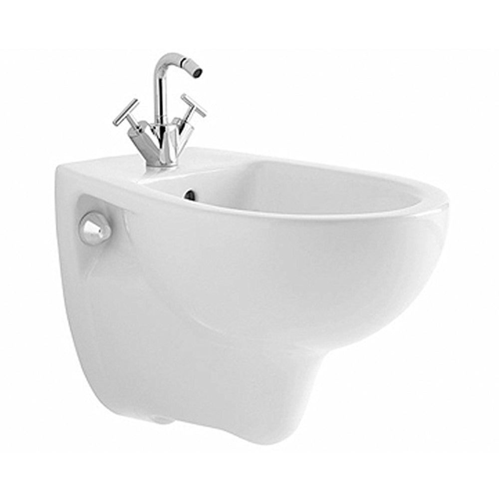 Sanitari sospesi wc+bidet +sedile softclose Geberit 'ColibrÃ¬ 2' cm 53