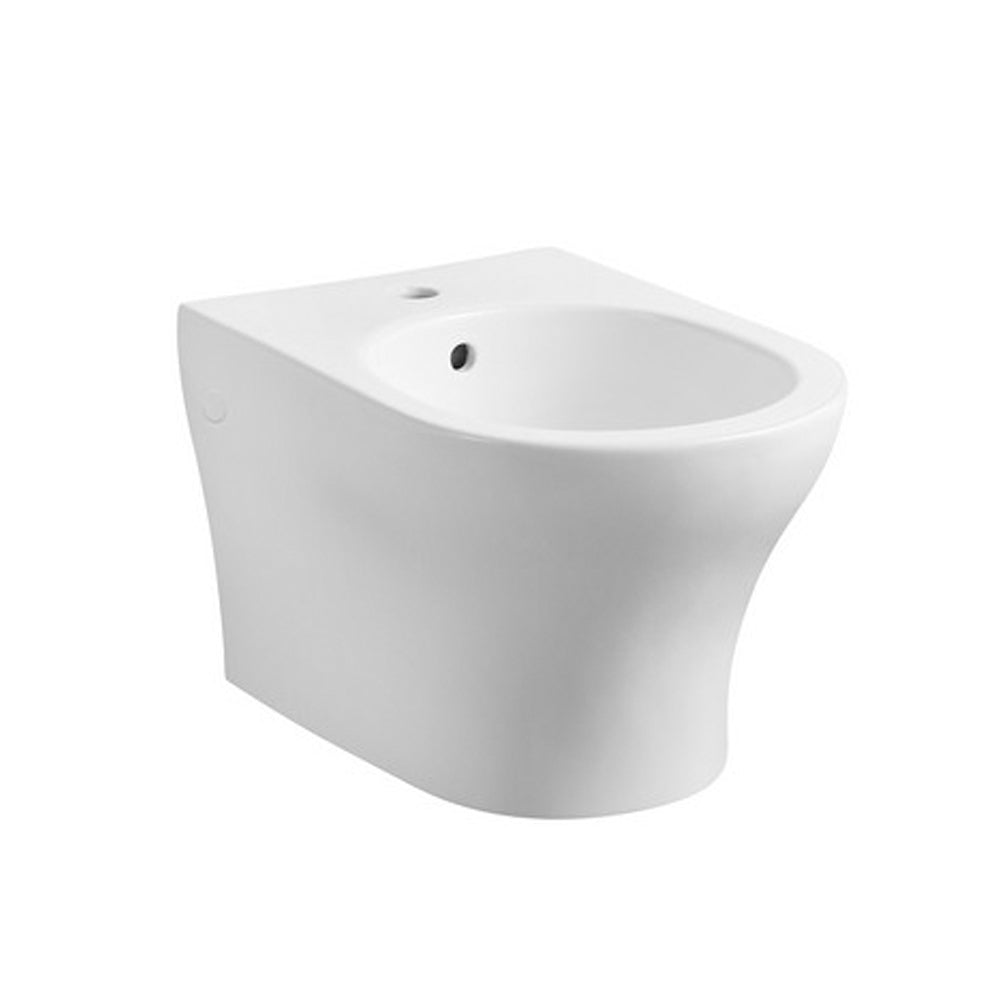 Coppia di sanitari sospesi Bathcore collezione Sara di Linpha Sanitary cm 36x49
