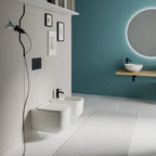 Coppia sanitari sospesi Ceramica Dolomite modello Alba 56x36 cm con sedile Softclose