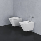 Set sanitari sospesi Azzurra serie Build con vaso WC