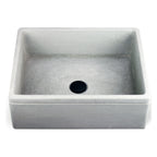 Lavello da esterno in cemento grigio cm 50x40x18h cm modello Liz