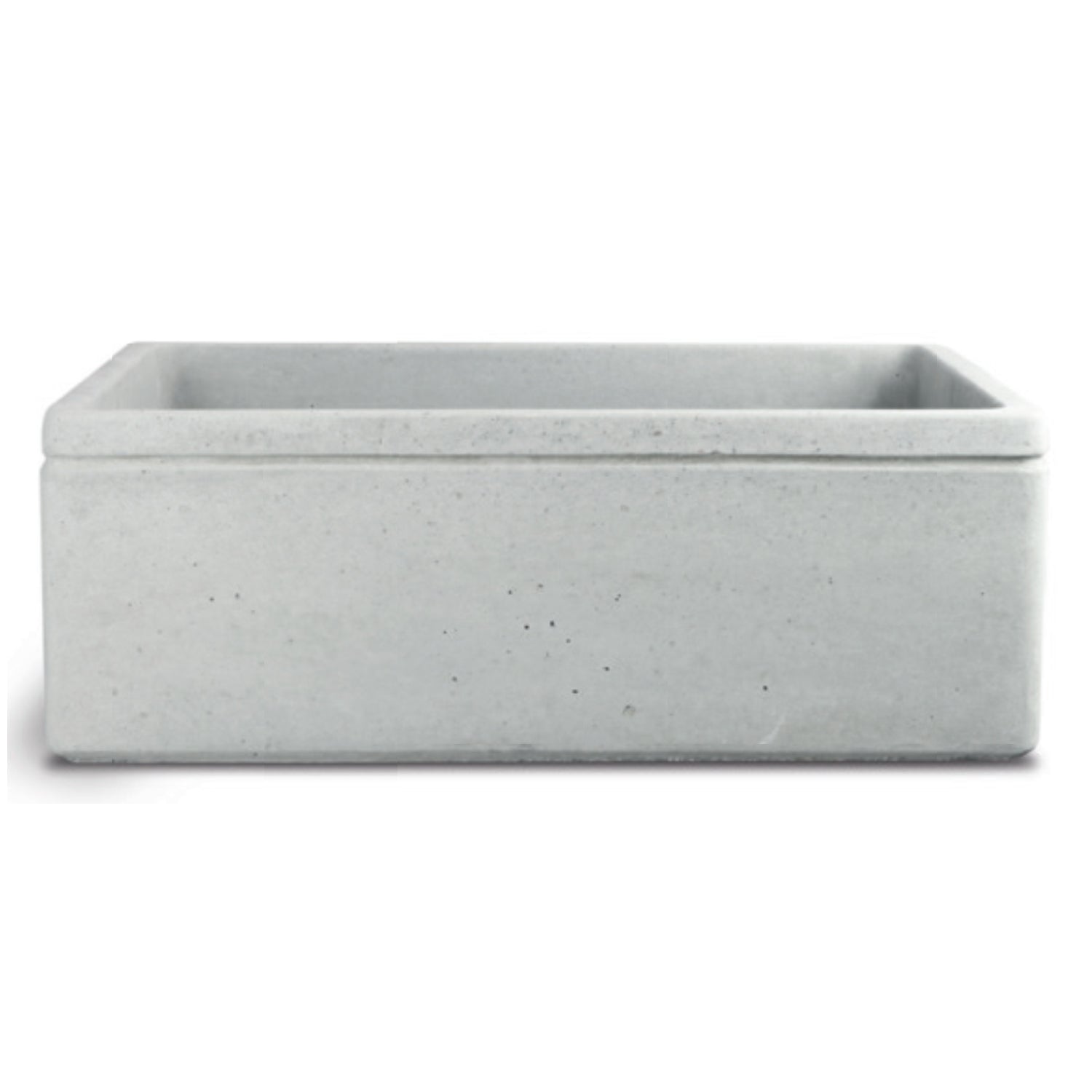 Lavello da esterno in cemento grigio cm 50x40x18h cm modello Liz