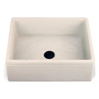 Lavello da esterno in cemento rosa antico cm 50x40x18h cm modello Liz