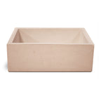 Lavello da esterno in cemento rosa cm 45x35x16h cm modello Desy