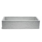 Acquaio da giardino in cemento Grigio cm 70x35x16h cm modello Best XL