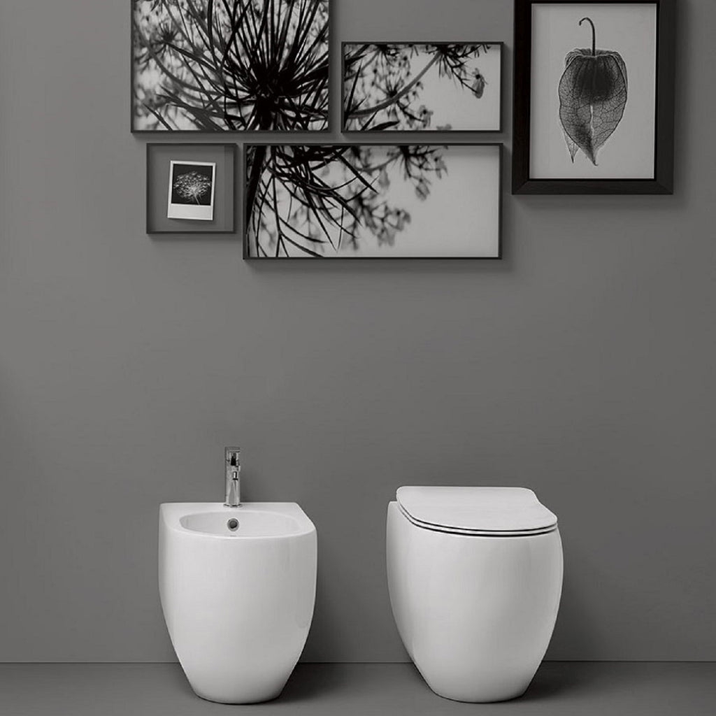 Bidet Filomuro 55x37 cm h50 collezione Flo Kerasan