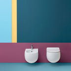 Bidet Sospeso 54x35 cm collezione Flo Kerasan