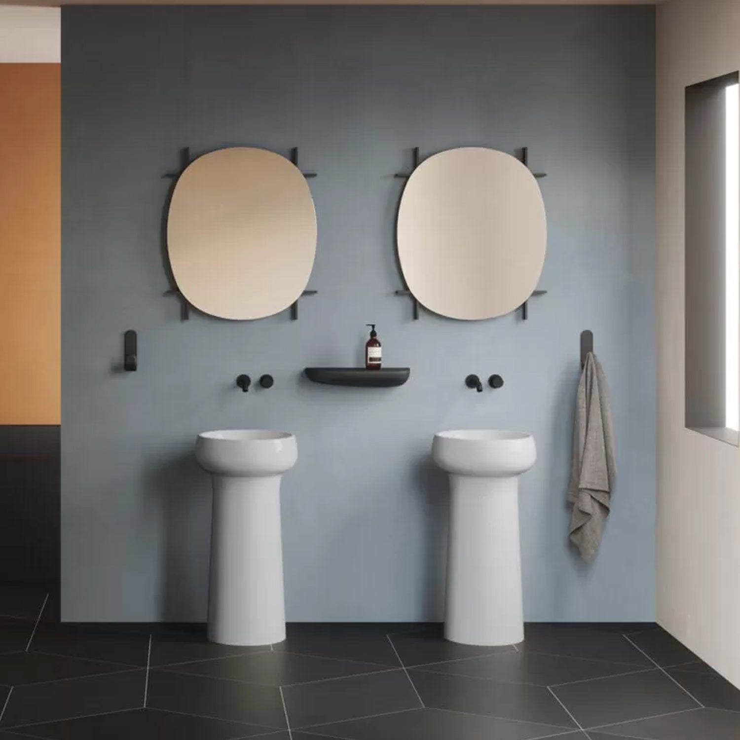 Lavabo freestanding Azzurra Graal Ã˜40