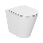 Sanitari a terra 54x37x42H cm serie Forma di Azzurra Ceramica con sedile soft close - Bianco lucido