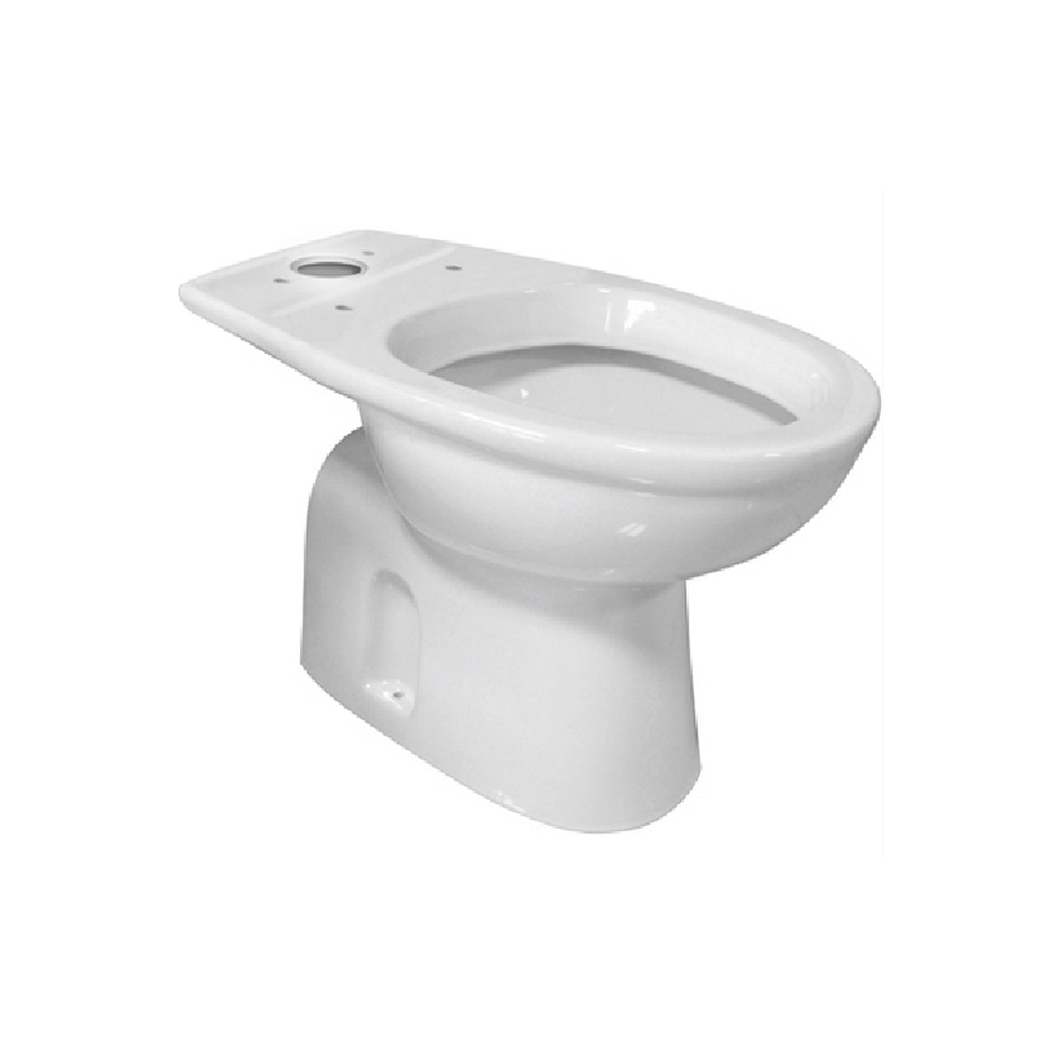 Vaso monoblocco modello Karla con Scarico a Pavimento - Bianco