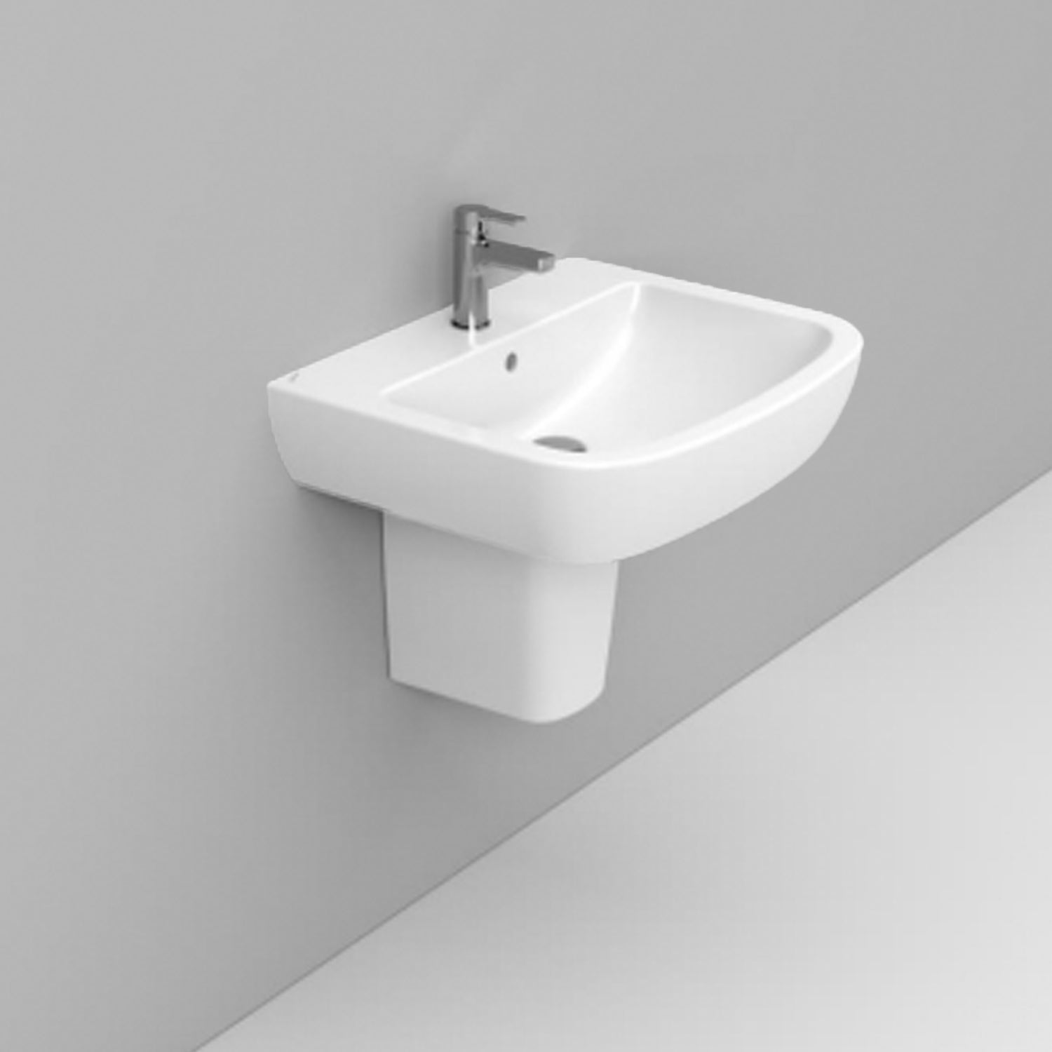 Lavabo sospeso Ceramica Dolomite modello Gemma2 65x52