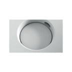 Lavabo lavatrucco vasca a destra Domus Falerii 120x46 cm installazione sospesa o da appoggio