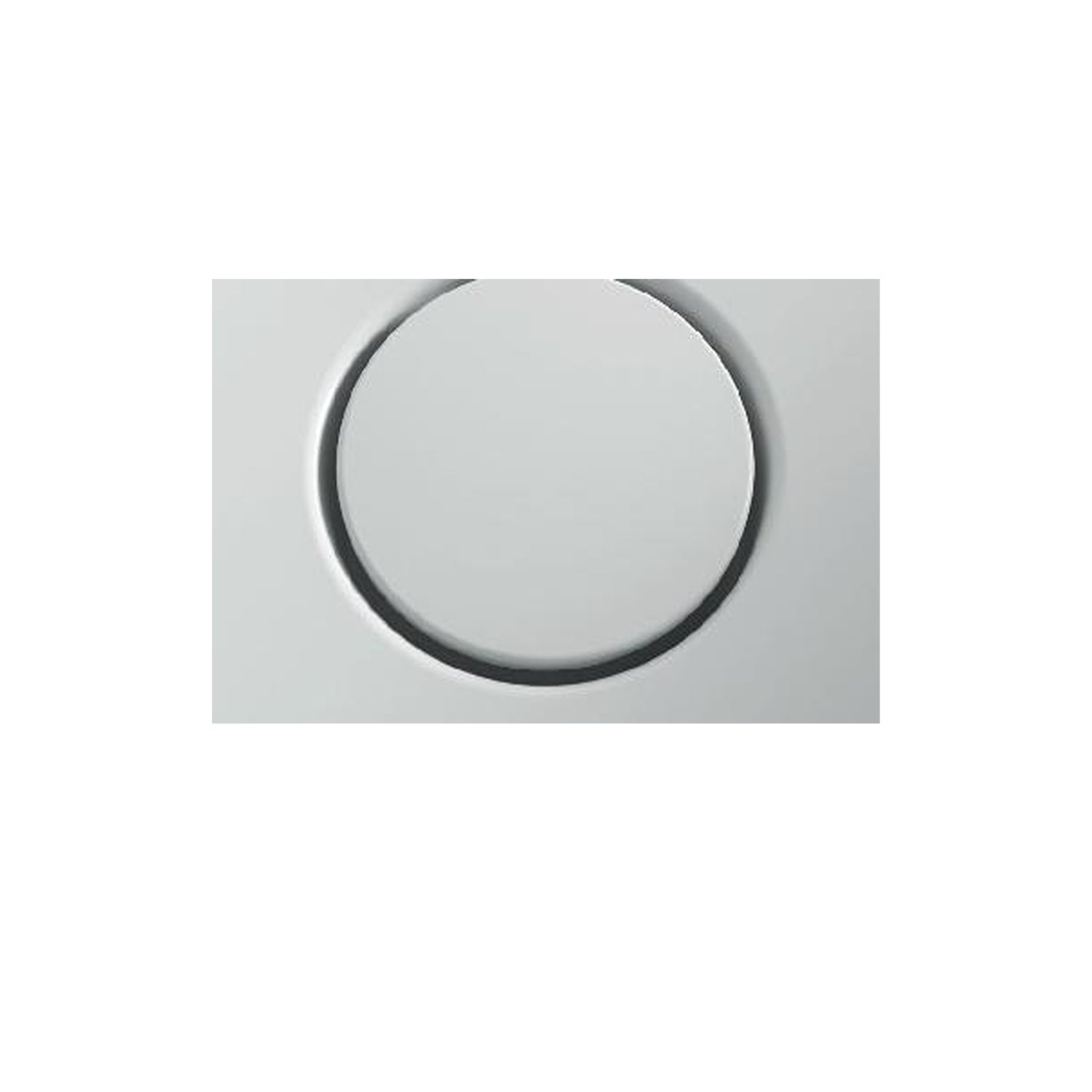 Lavabo lavatrucco vasca a destra Domus Falerii 120x46 cm installazione sospesa o da appoggio