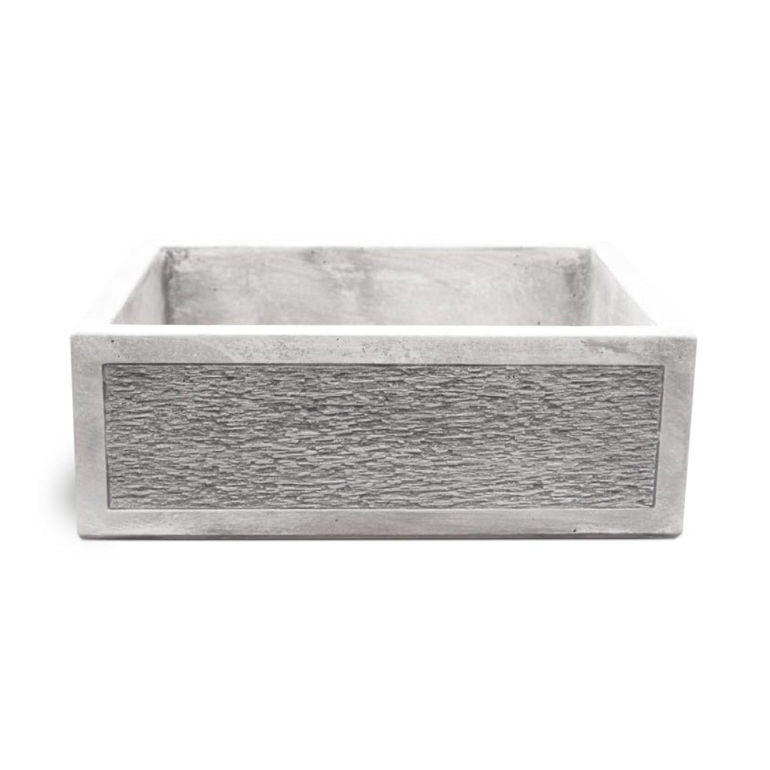 Acquaio da giardino in cemento Grigio cm 45x35x16h cm modello Best