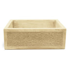 Acquaio da giardino in cemento nocciola cm 45x35x16h cm modello Best