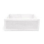 Acquaio da giardino in cemento bianco cm 45x35x16h cm modello Best